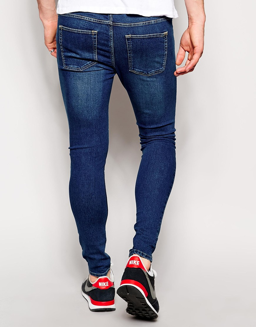Find Skinny Jeans Women's Black Denim Skinny Jeans - Extreme Distressing