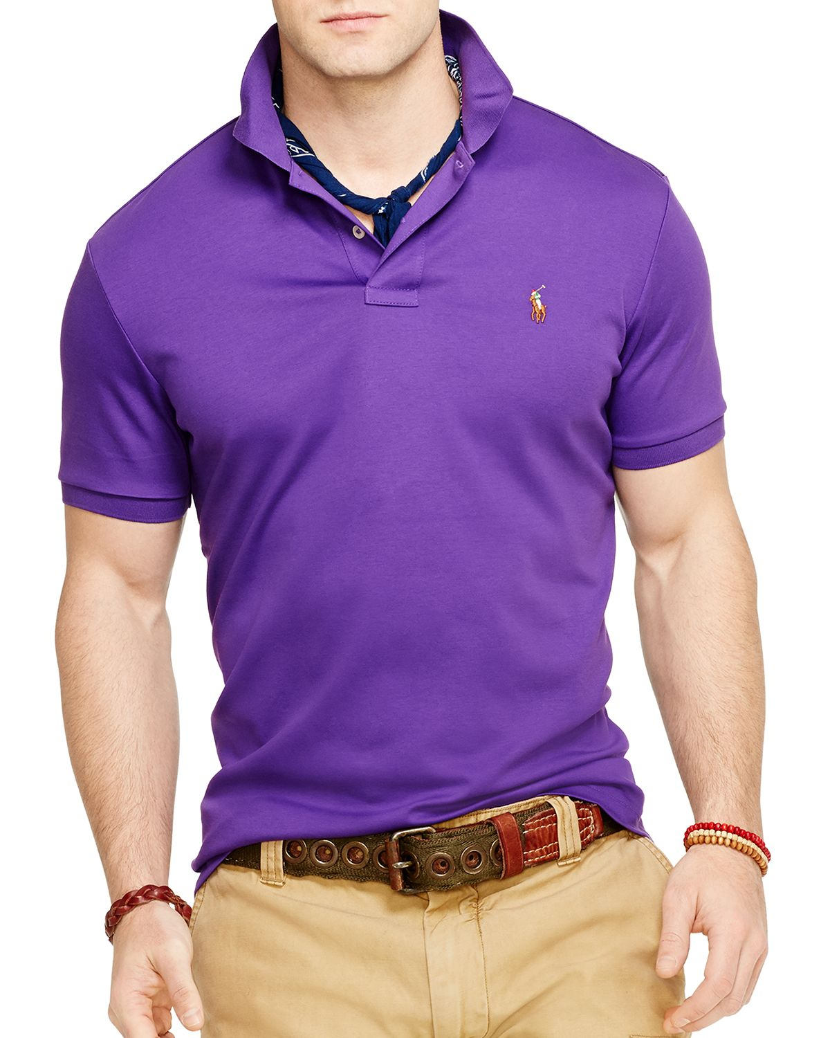 Ralph Lauren Polo Pima Soft Touch Classic Polo Shirt - Regular Fit in ...