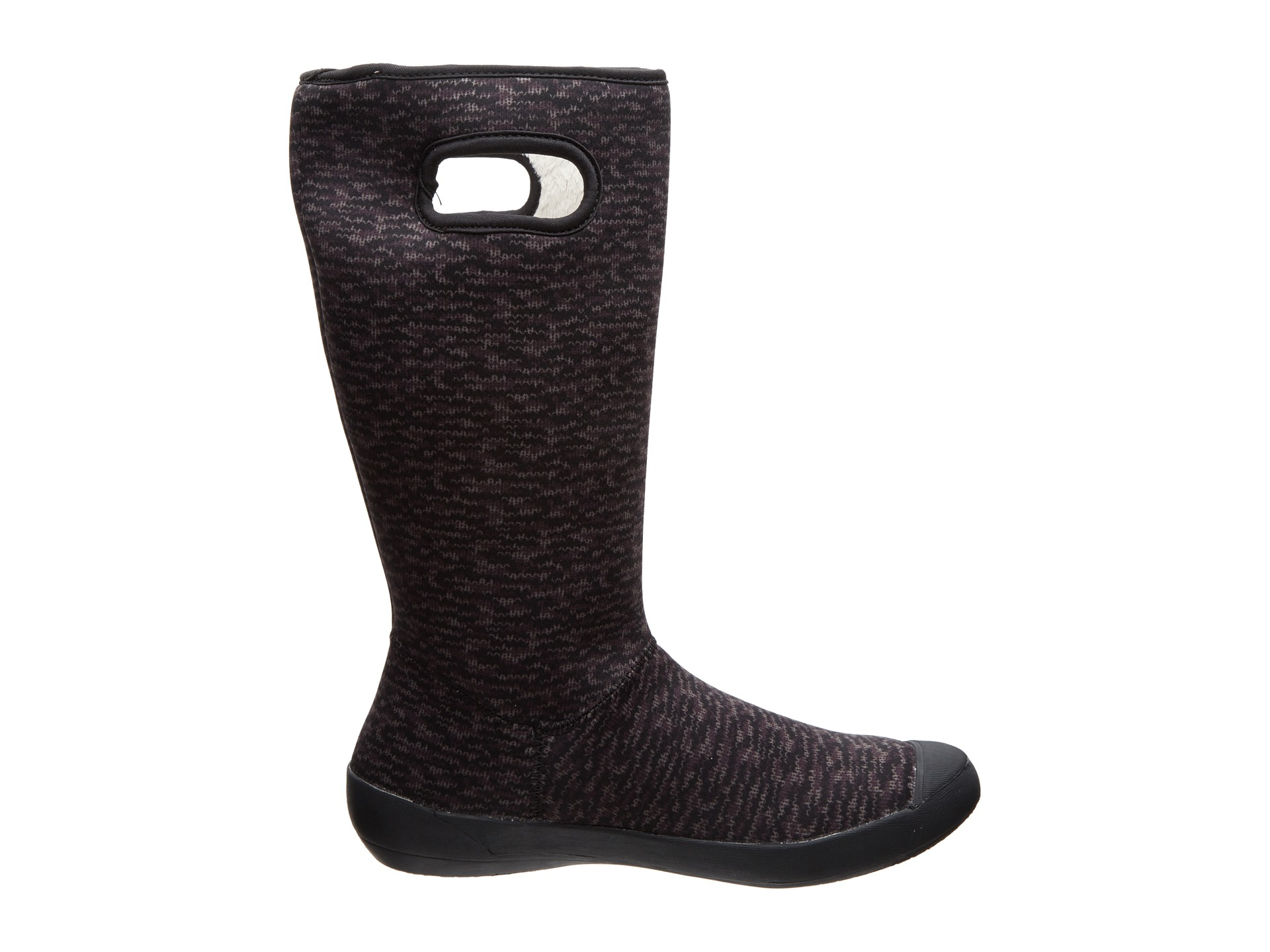 Bogs Summit Knit In Black Gray Black Lyst