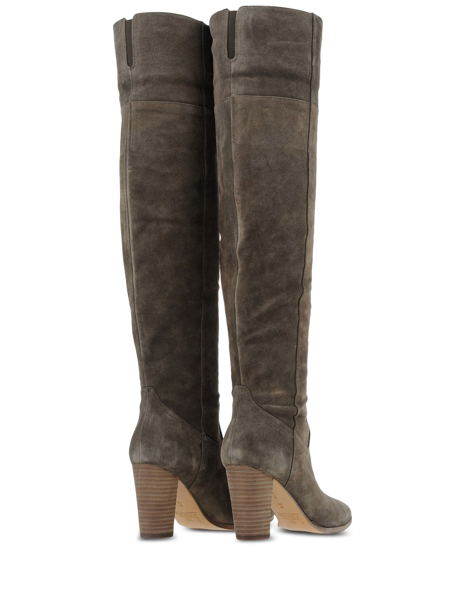 gray the knee boots by sigerson morrison suede the knee boots in gray the knee boots by sigerson morrison suede the knee boots in