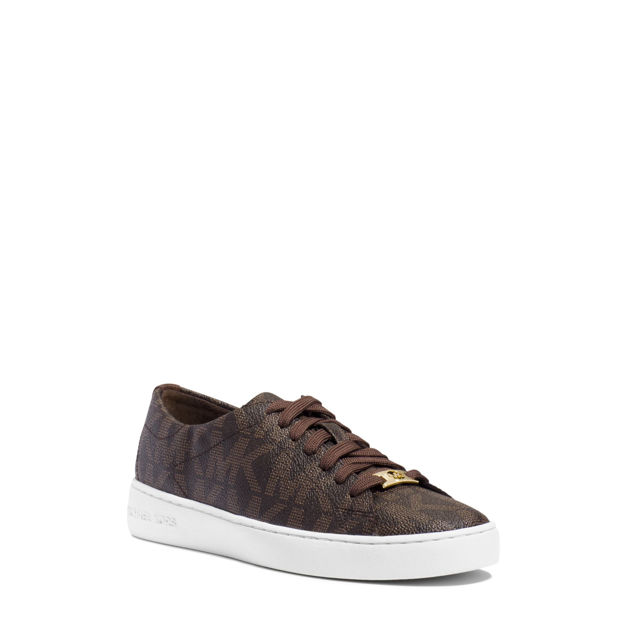 michael kors keaton trainers brown