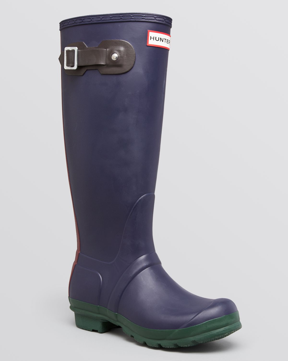 light blue hunter rain boots