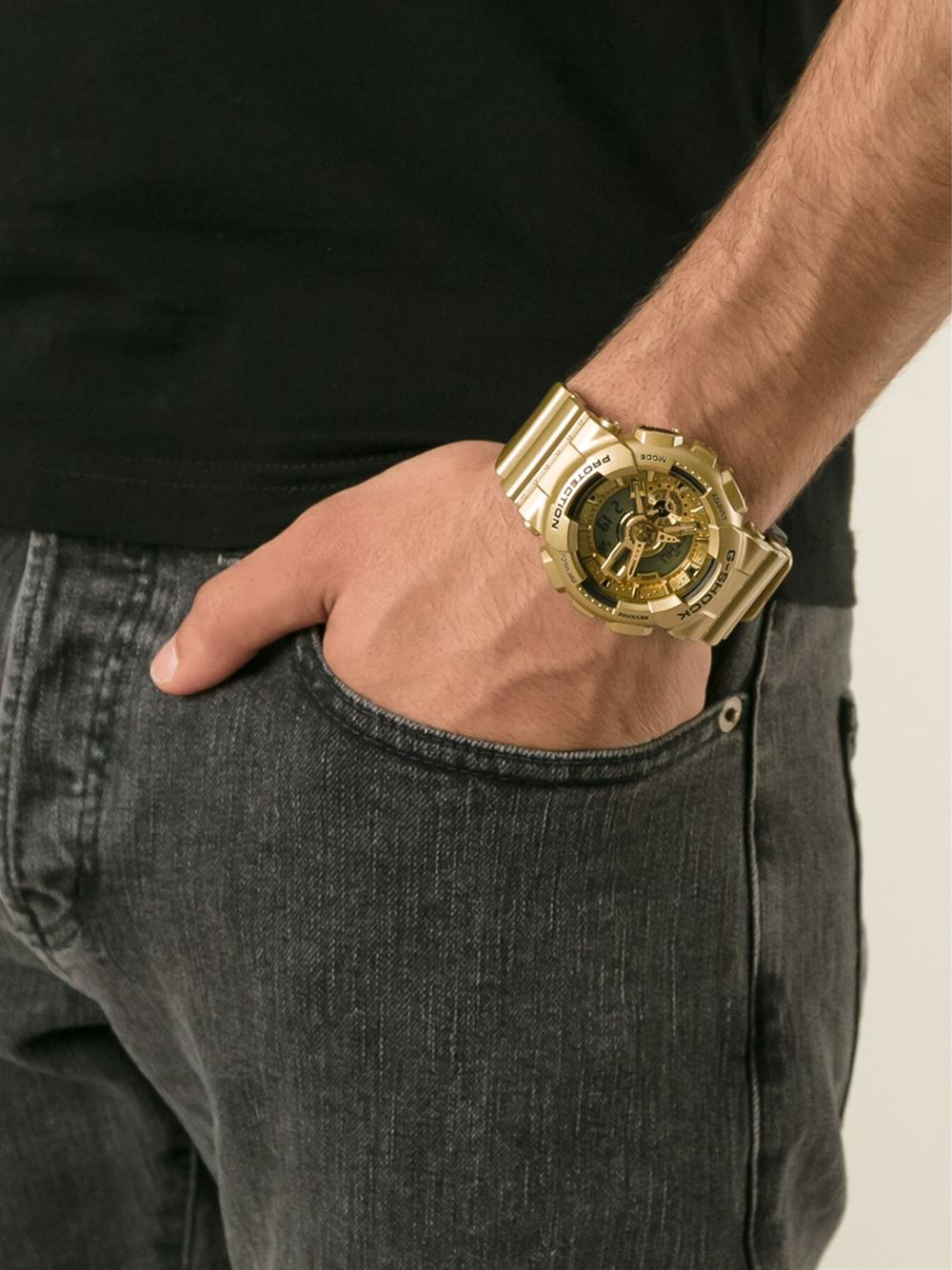 G-Shock 'G-Shock Crazy Gold' Watch in Metallic | Lyst
