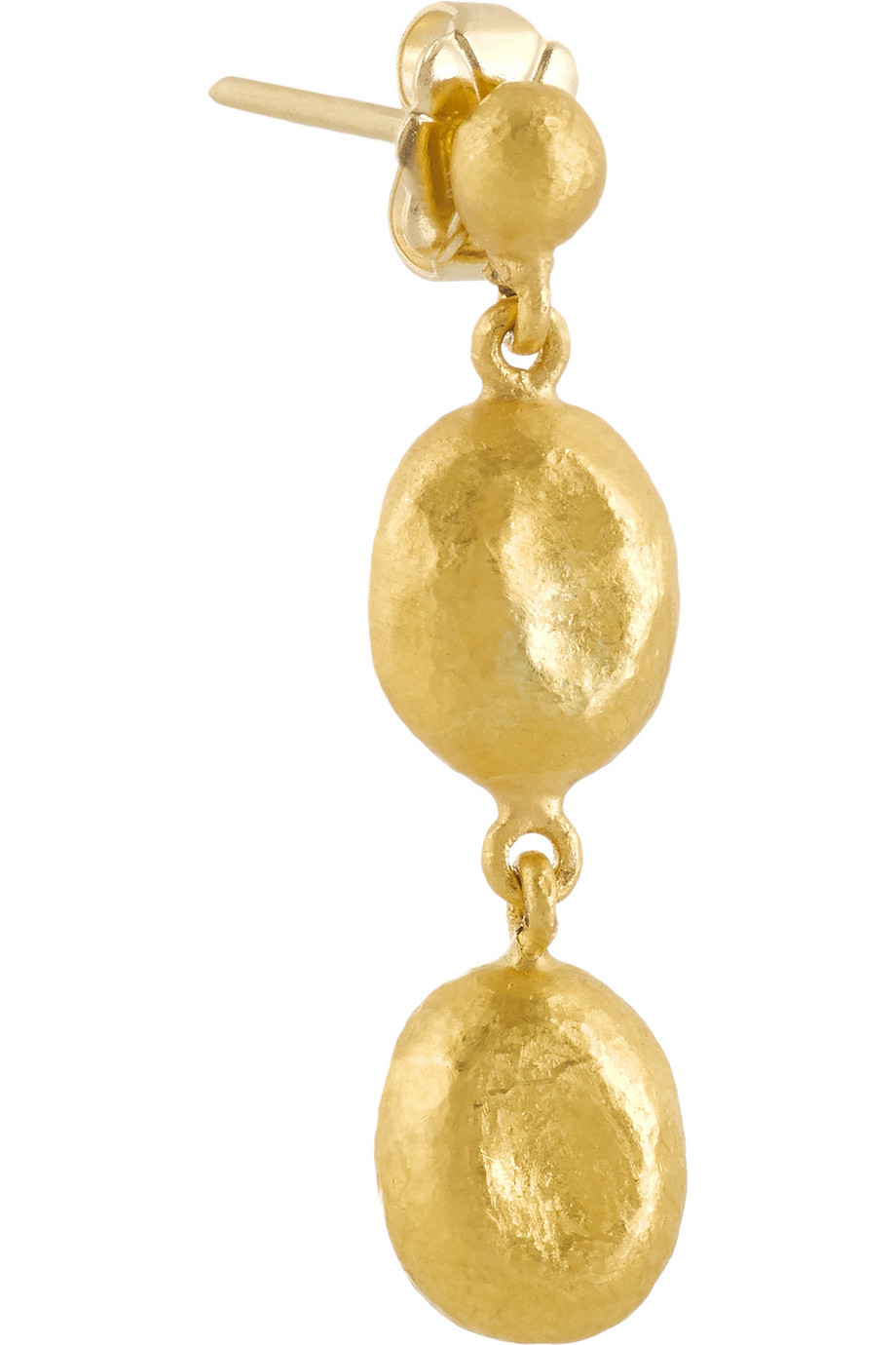 Lyst Yossi Harari Roxanne 24 Karat Gold Earrings In Metallic Gallery