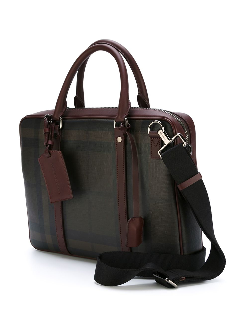 Burberry Laptop Bag in Red for Men | Lyst