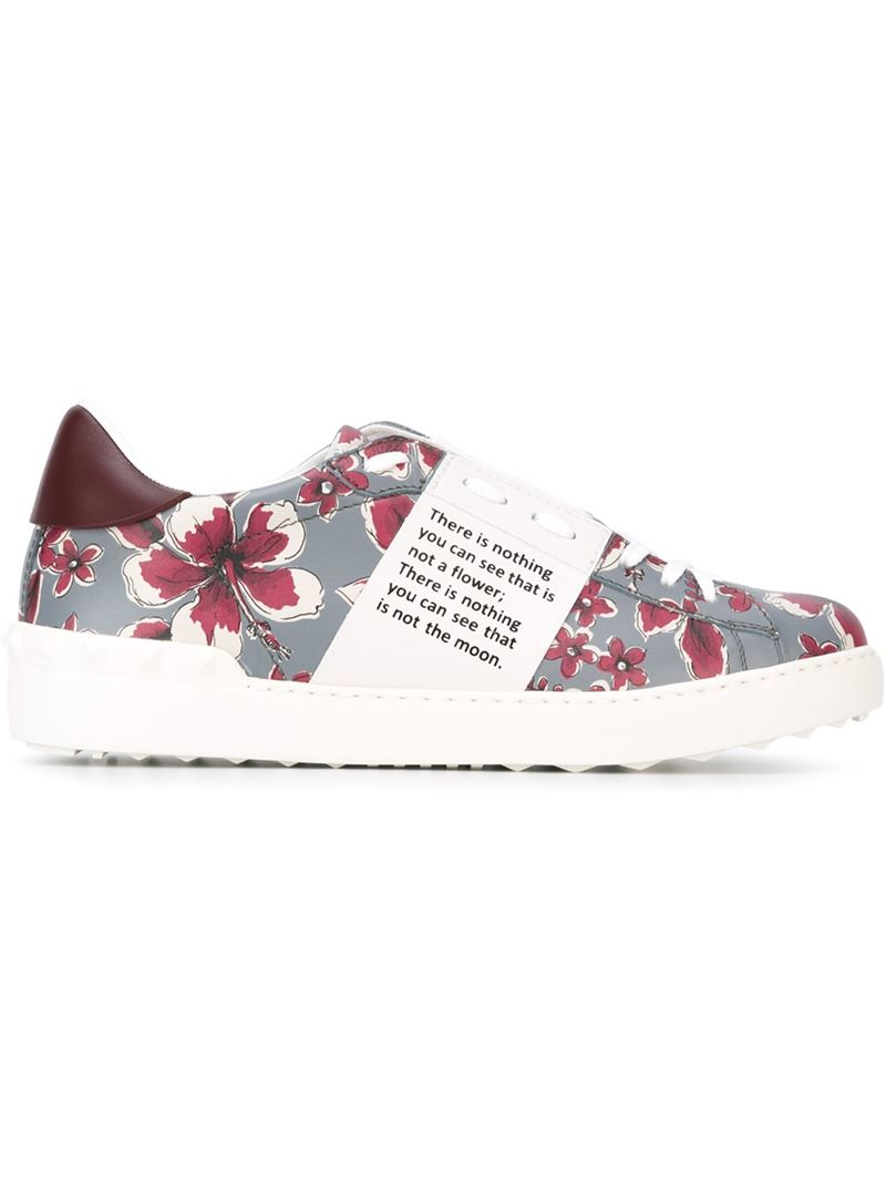 floral sneakers mens