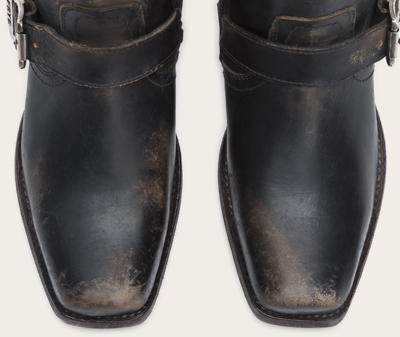 Frye smith engineer black sale