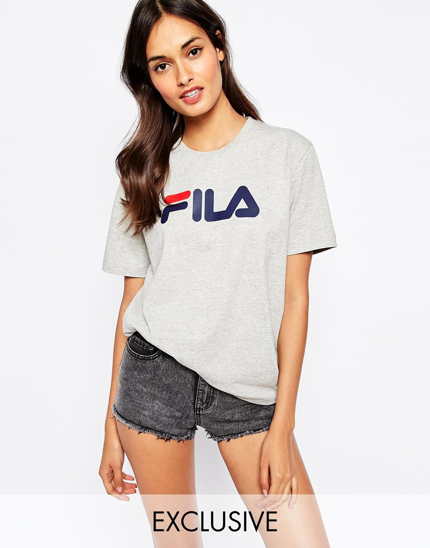 t shirt fila gris