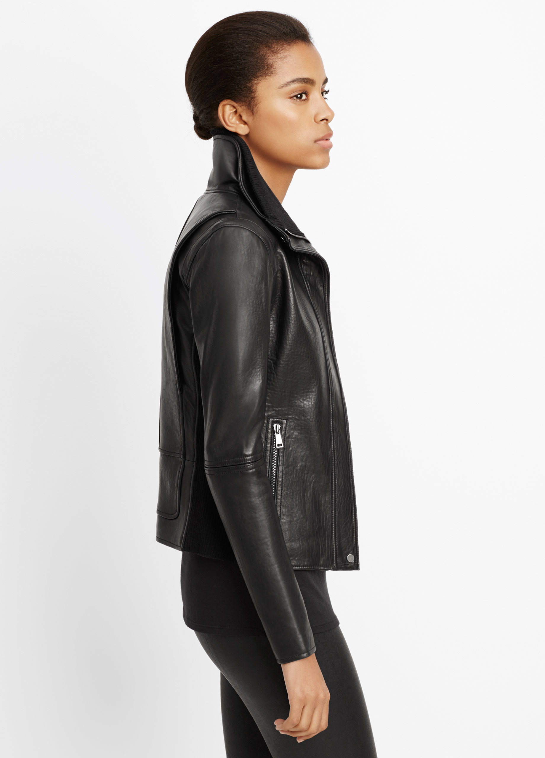 herno funnel neck puffer jacket