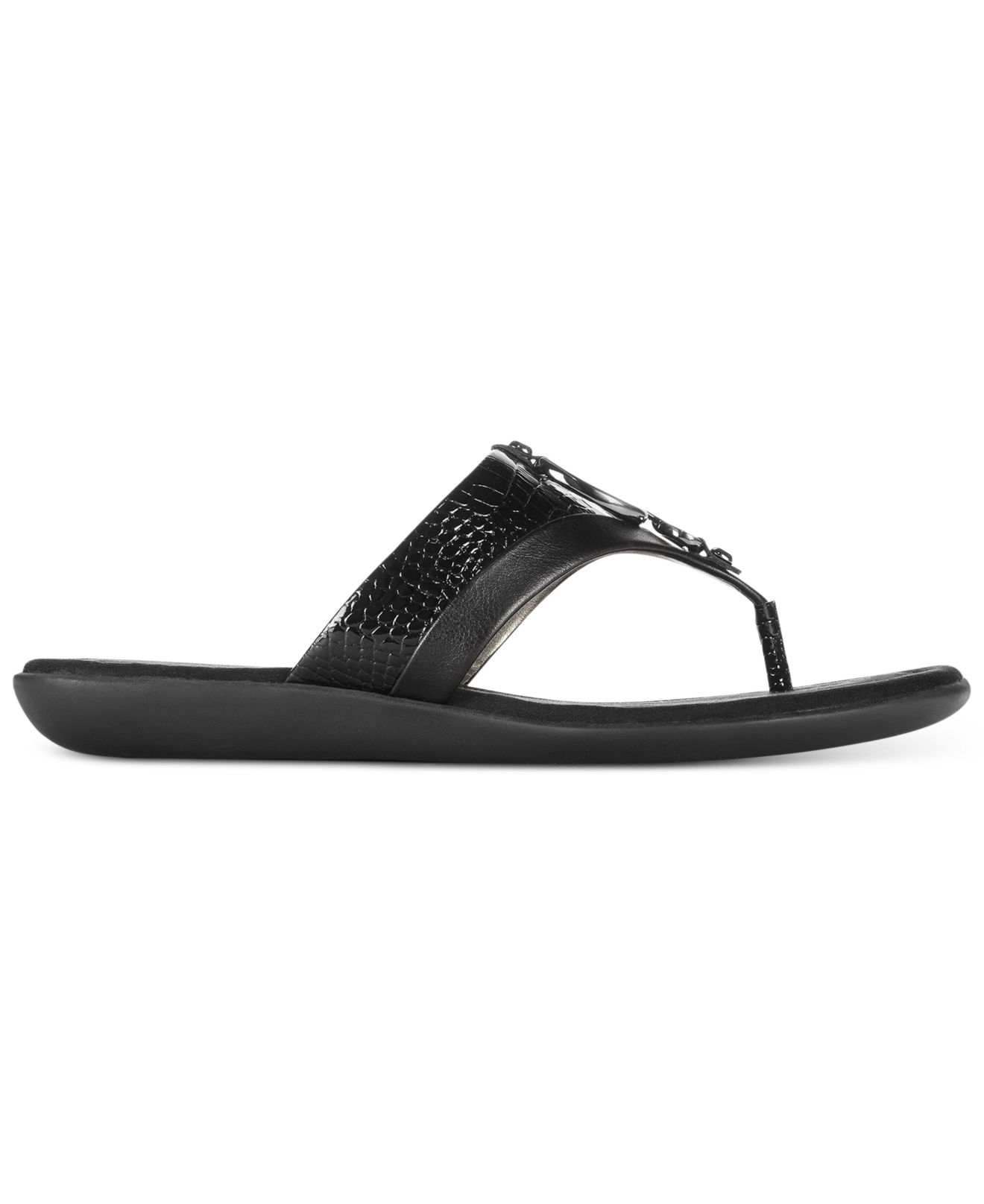 macy's silver flat sandals