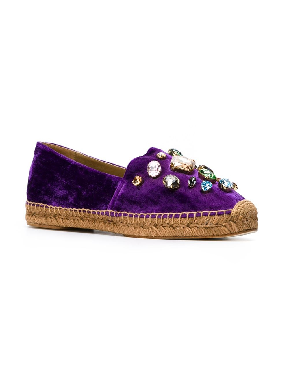 purple espadrilles