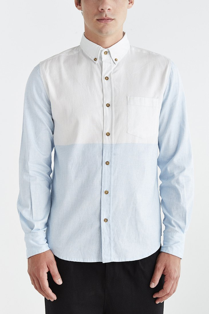 elephant button down shirt