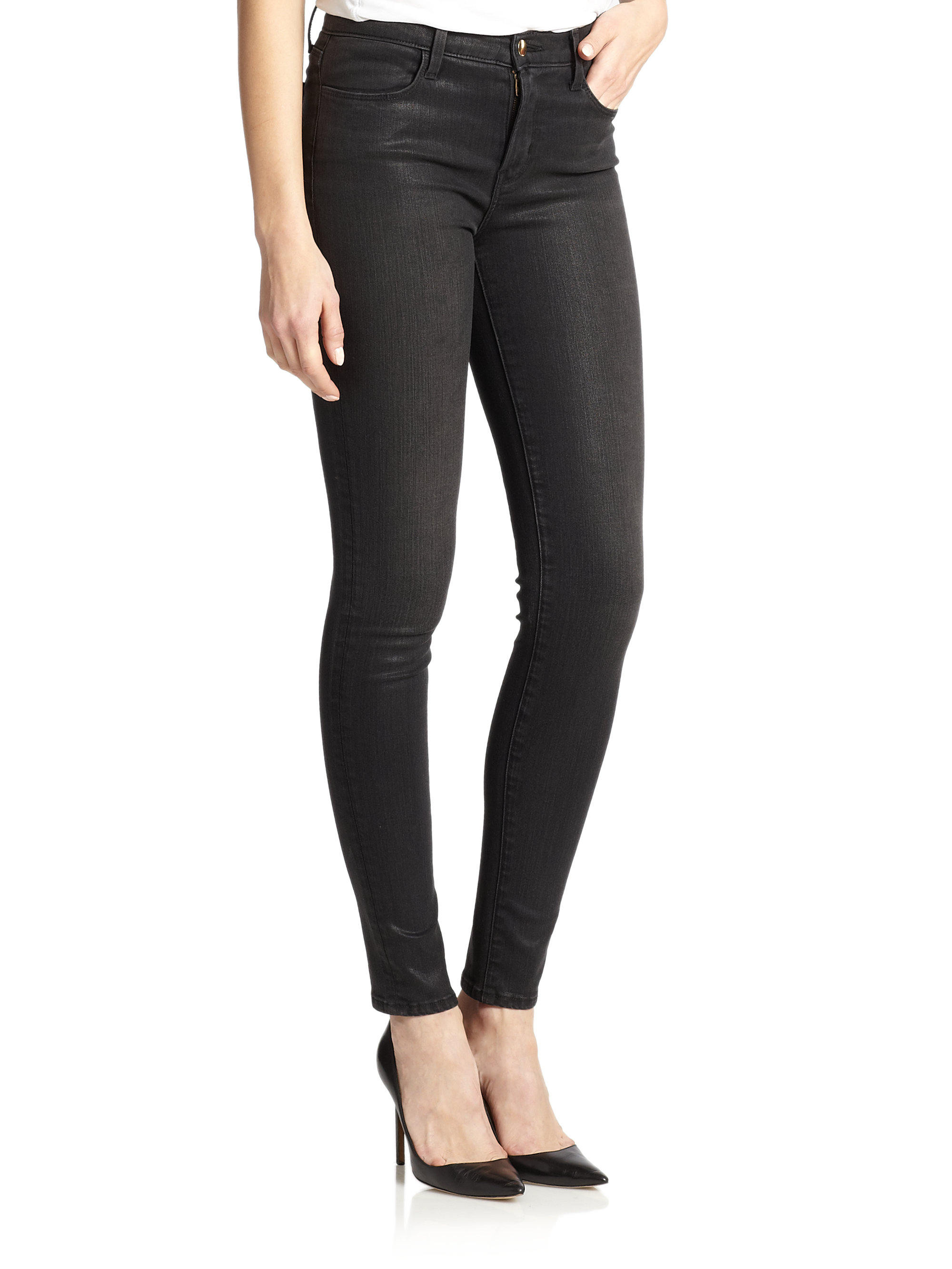 j brand maria coated jeans
