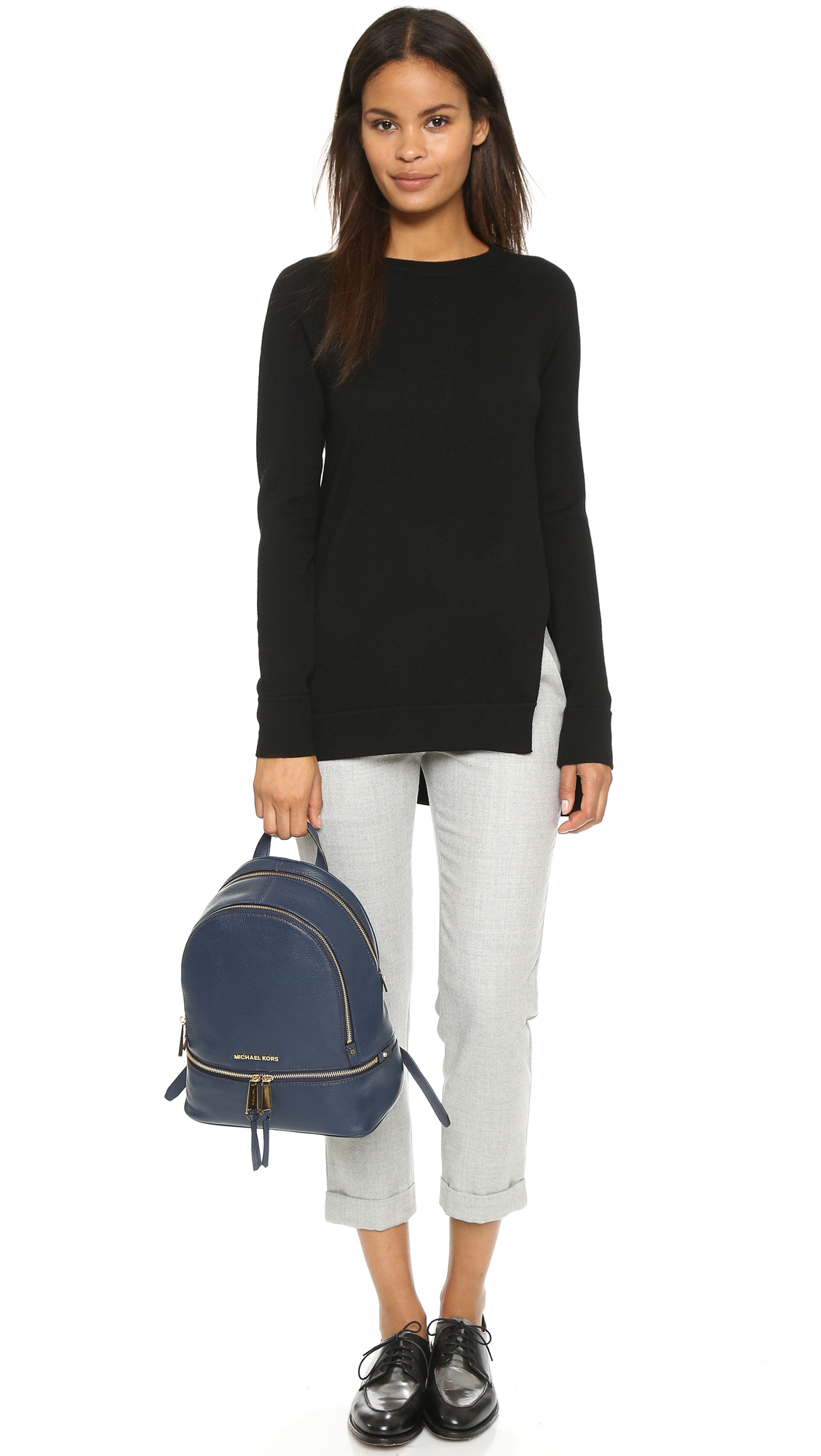 Visiter la boutique Michael KorsMichael Kors Rhea Zip Medium Backpack Chambray/Navy One Size 