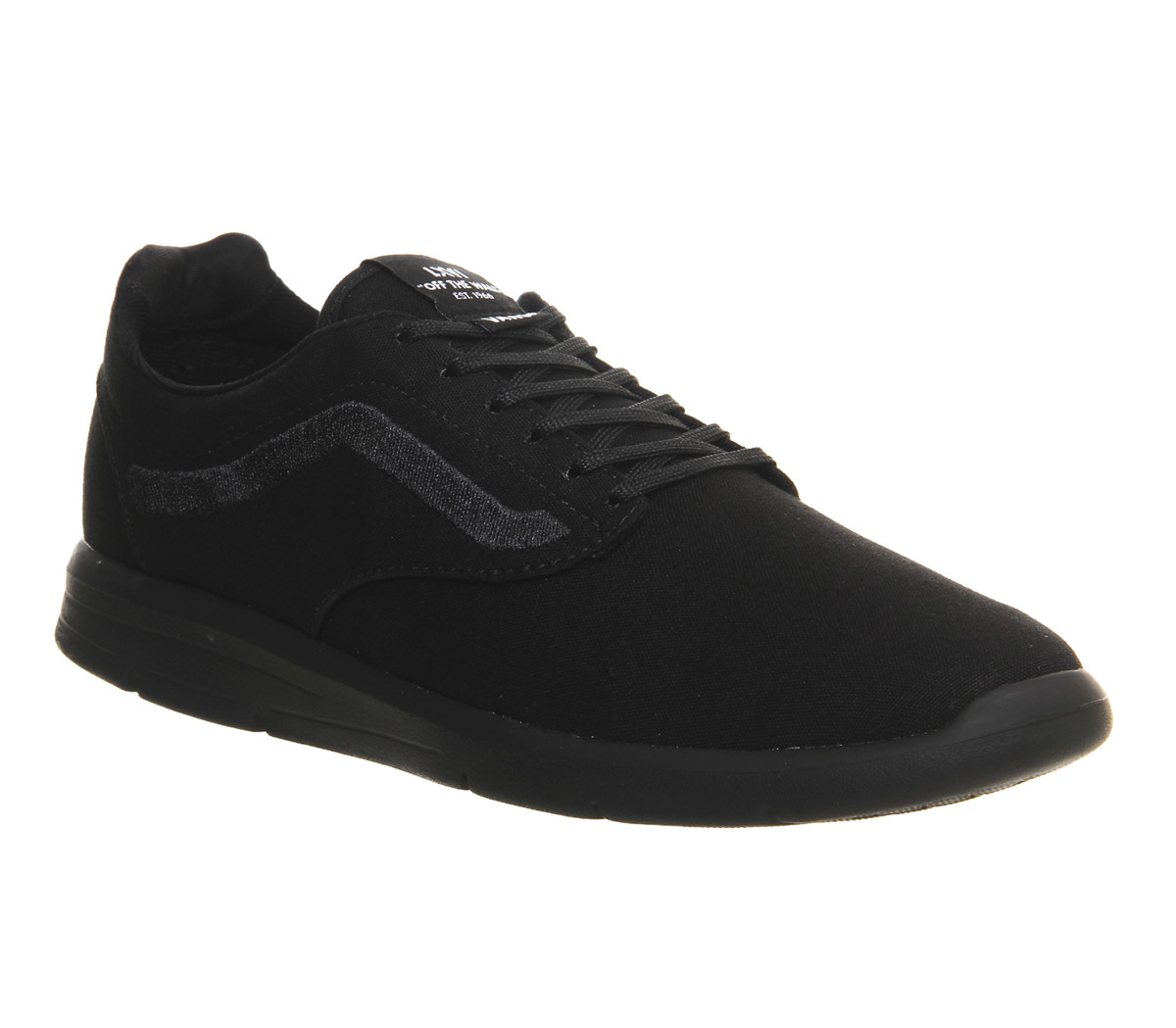 all black vans iso 1.5 IndiaBR.Com