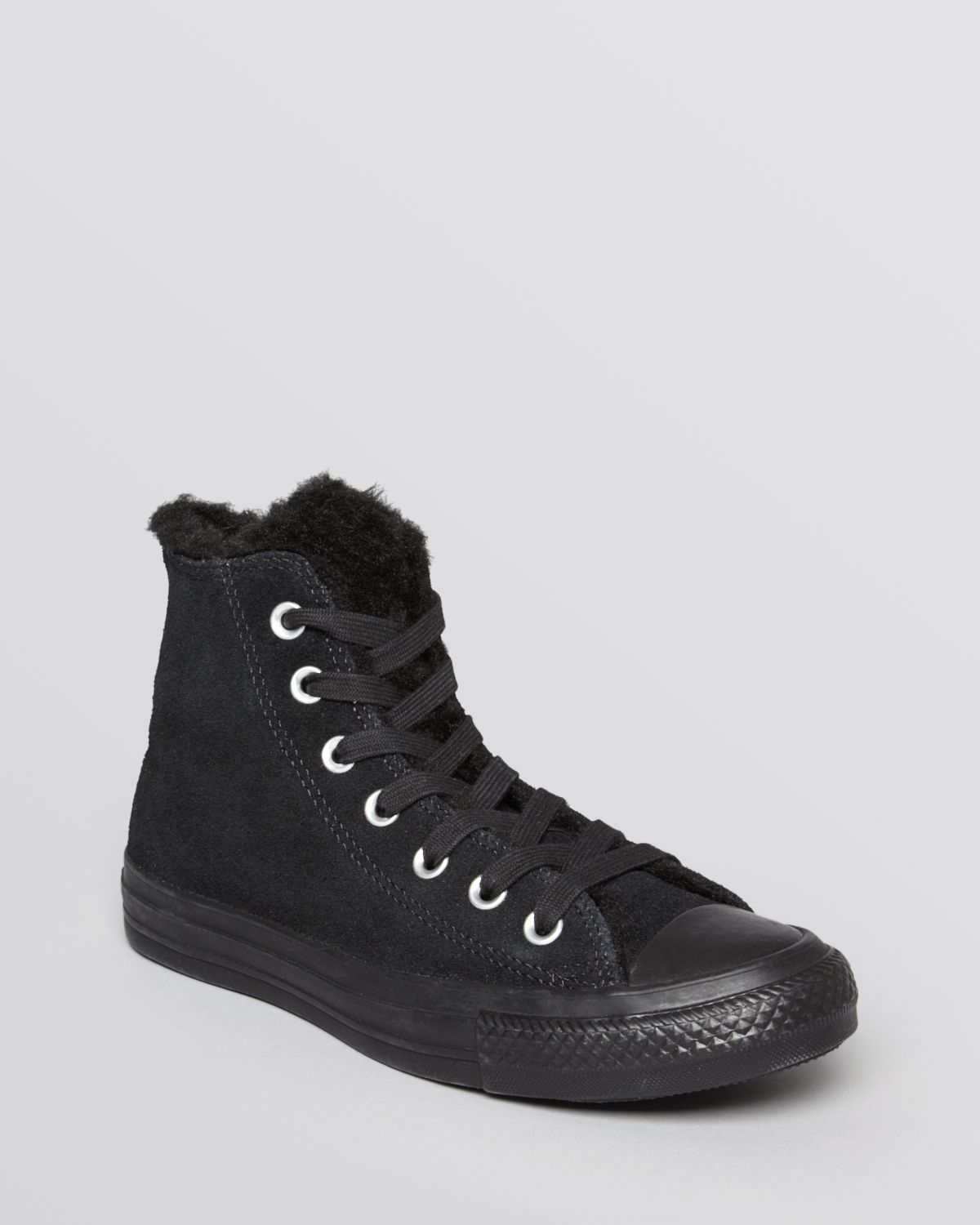high top converse black and white