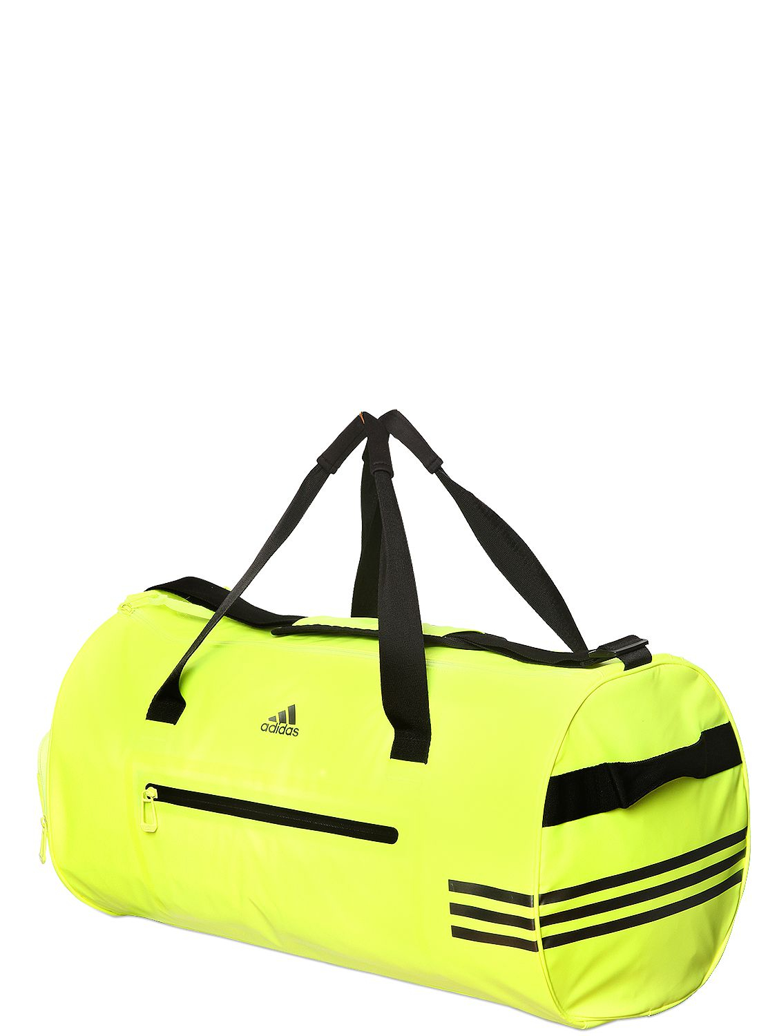 adidas Water Repellent Coated Nylon Duffle Bag in Yellow for Men | Lyst
