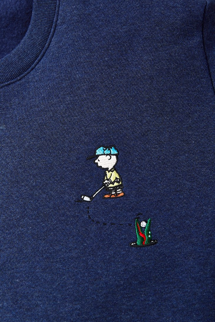 Lacoste X Peanuts Sweatshirt in Navy (Blue) for Men | Lyst