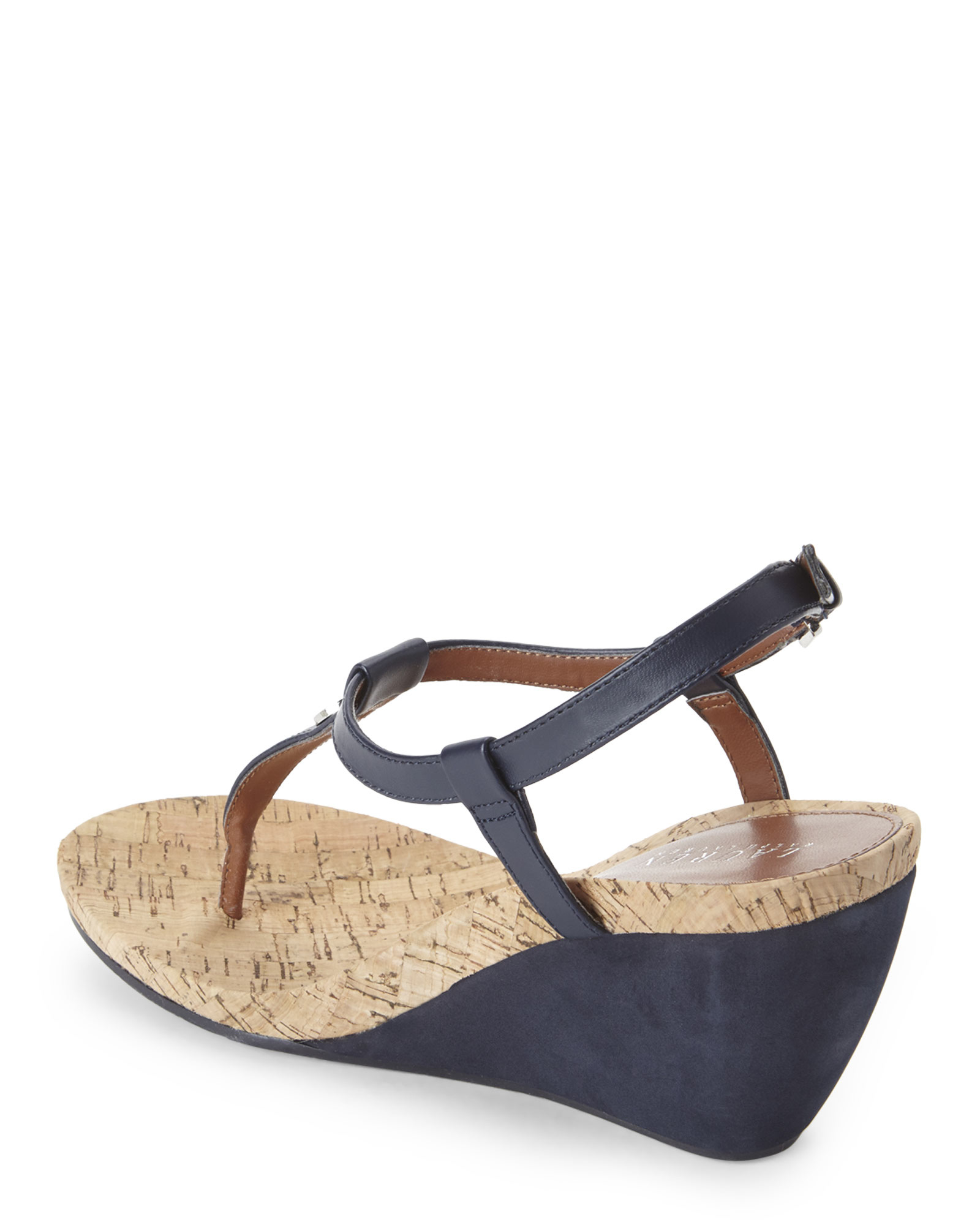 ralph lauren thong wedge sandals