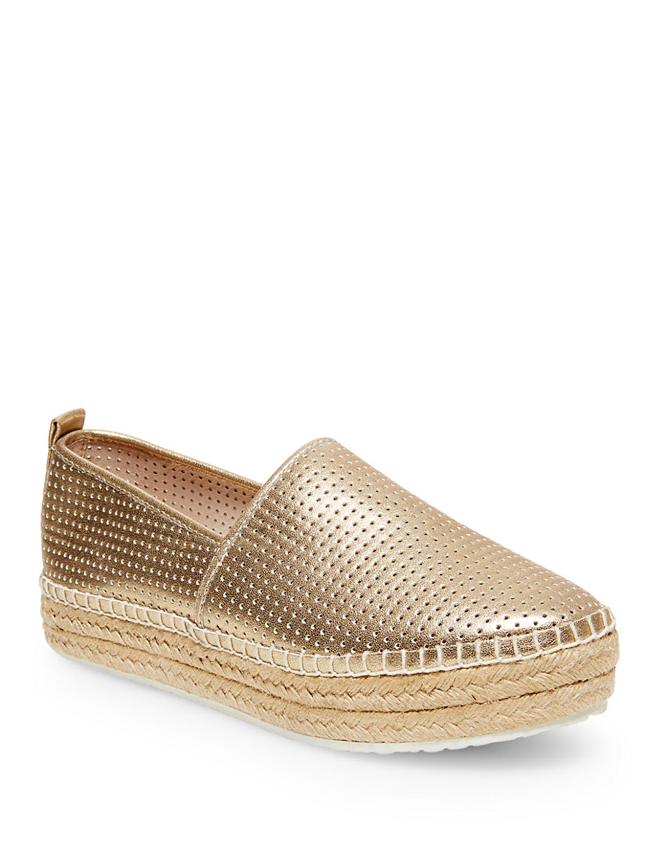 steve madden mckenna gold leather