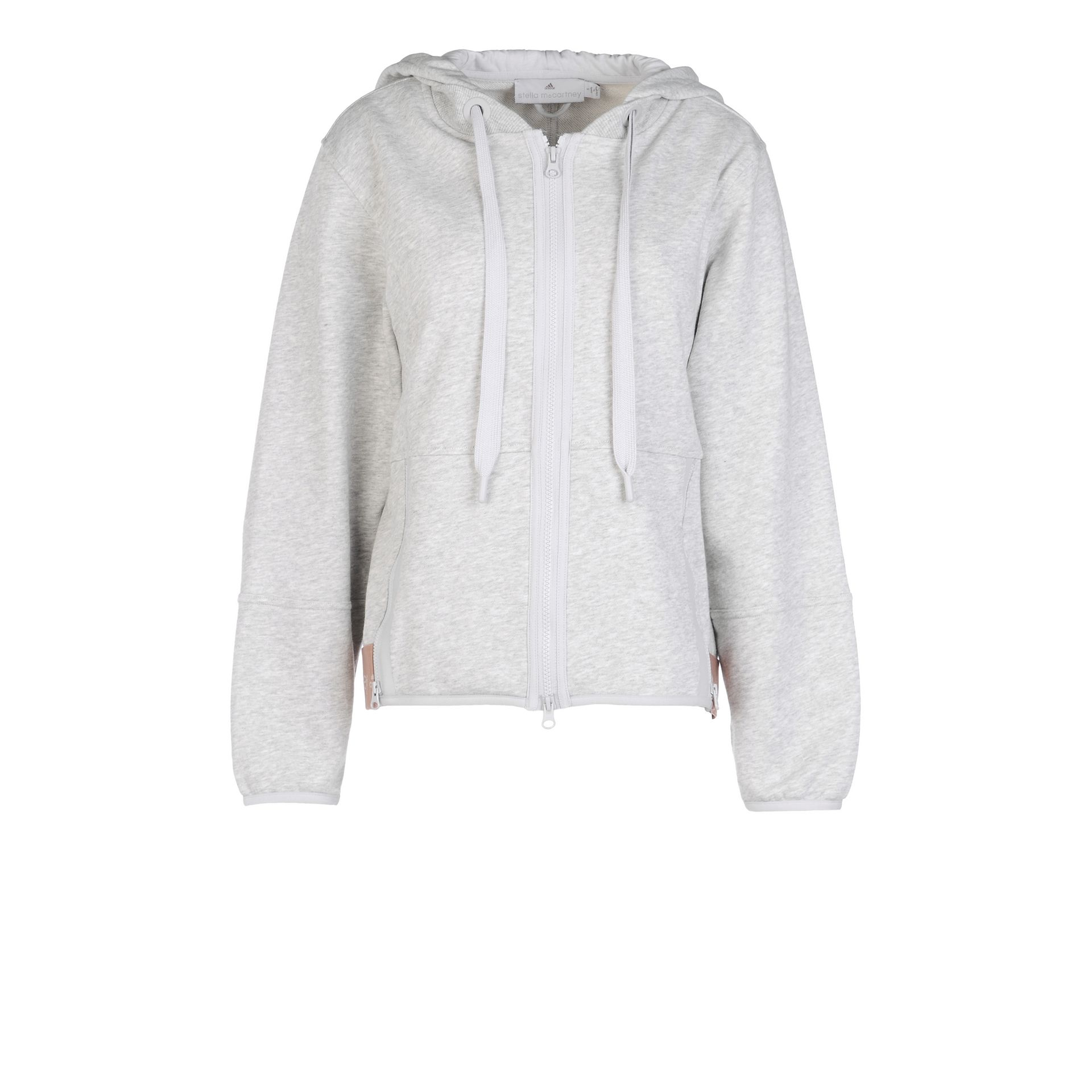 Lyst - Adidas By Stella Mccartney Pearl Grey Essentials Hoodie in Gray