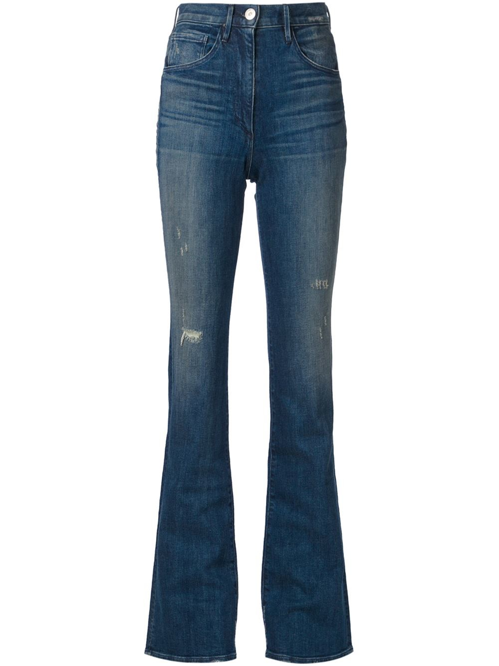 3x1 Denim High Rise Bootcut Jeans in Blue - Lyst