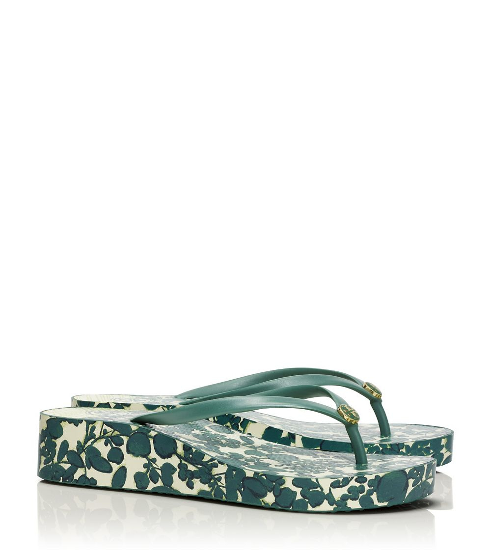 tory burch thandie wedge flip flops