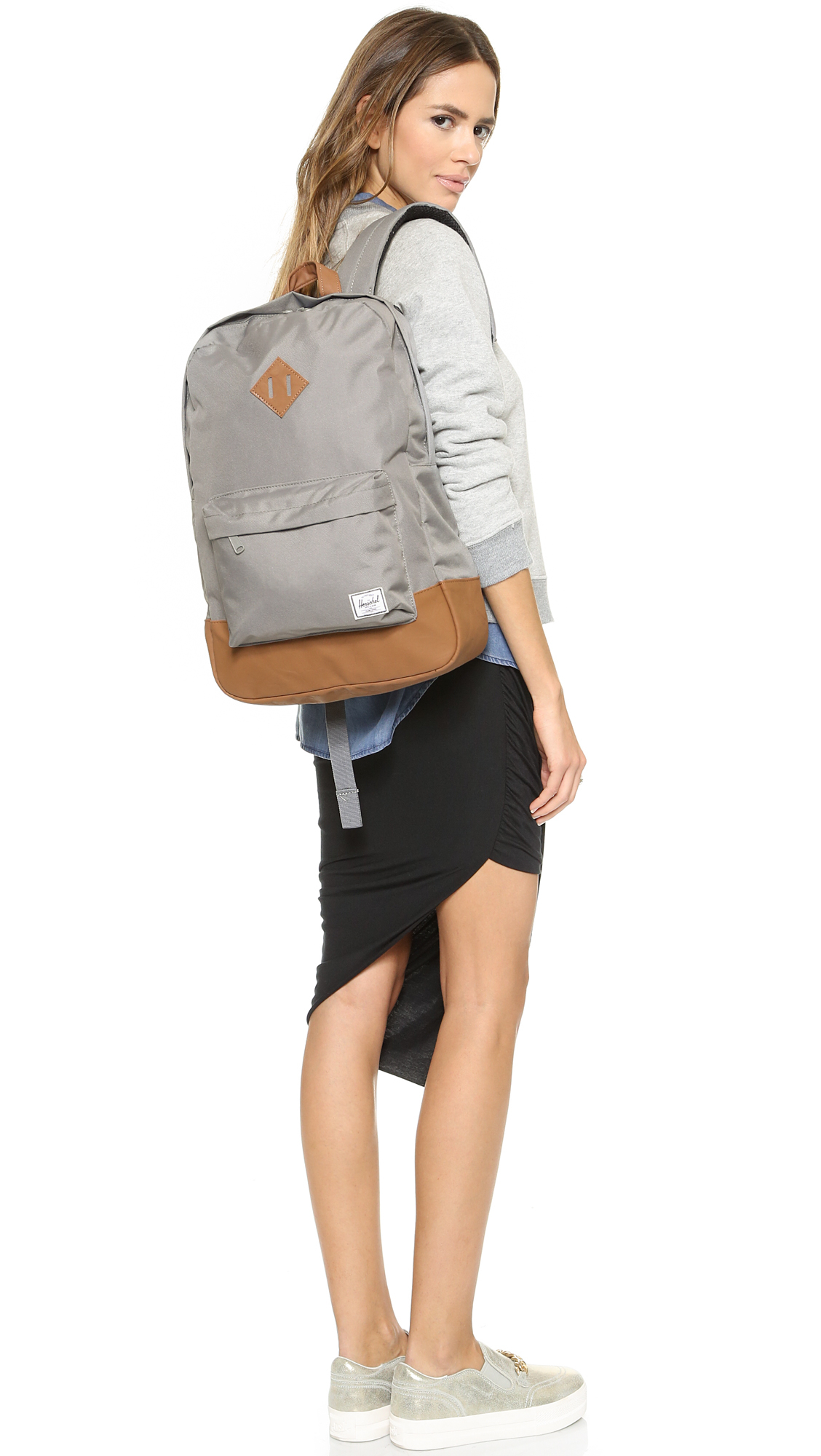 Herschel Supply Co. Heritage Backpack - Grey in Gray | Lyst