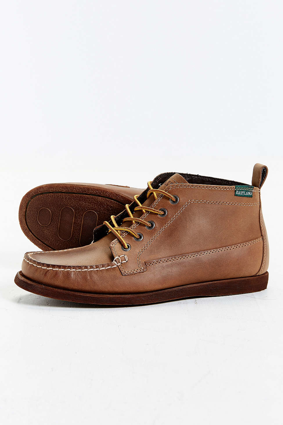 Eastland Leather Camp Moc Chukka Boot in Tan (Brown) for Men - Lyst