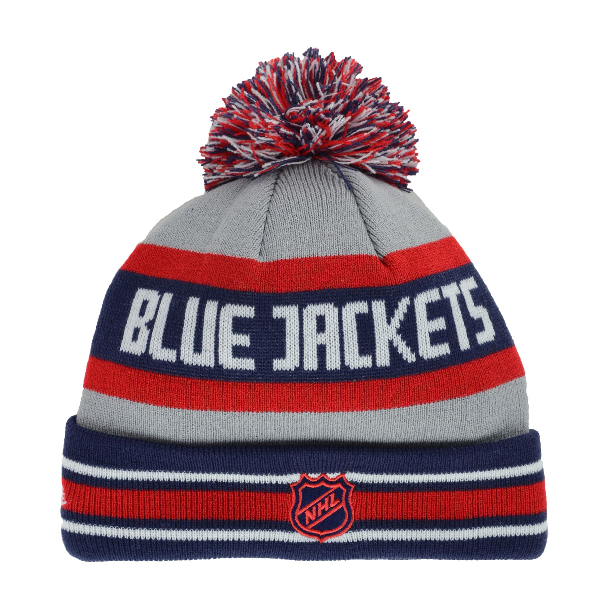 Columbus Blue Jackets Jake Pom Knit Hat 