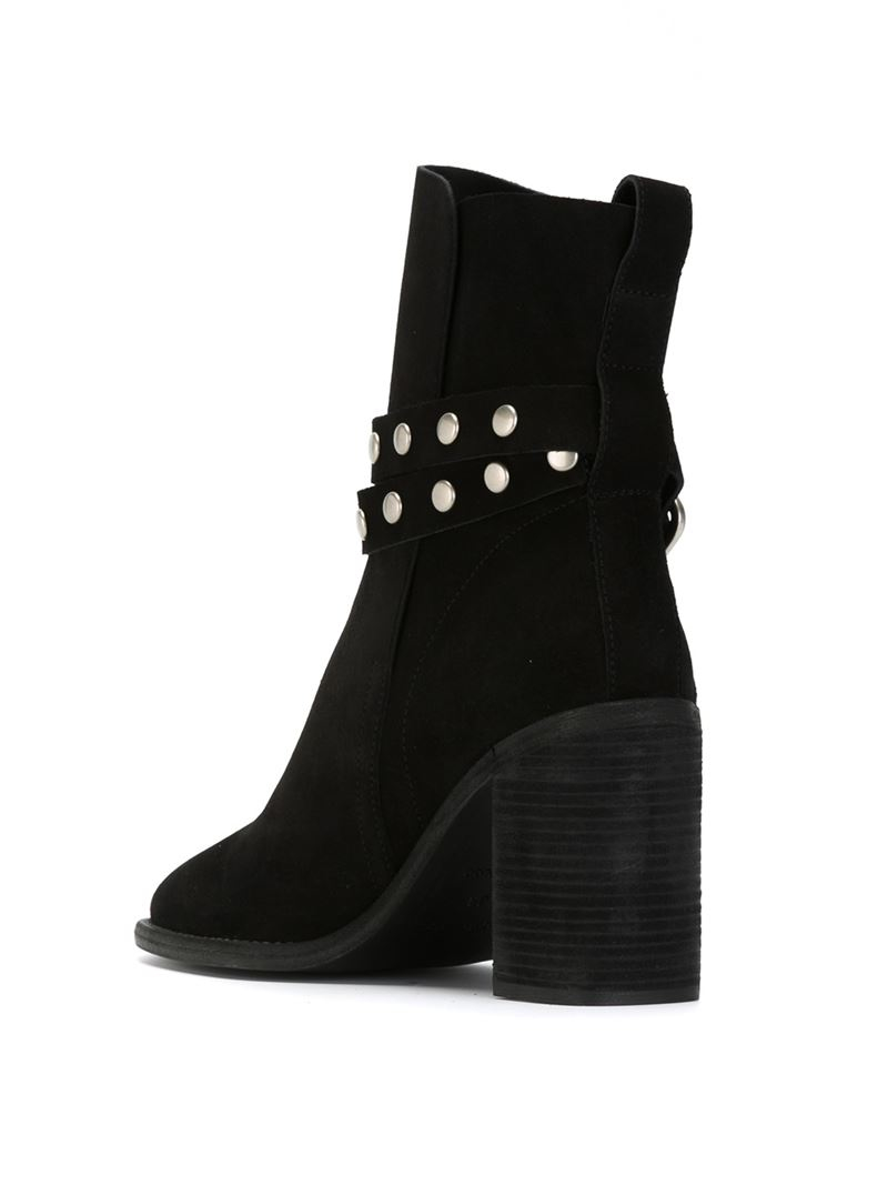 see by chloé liegi suede ankle boots