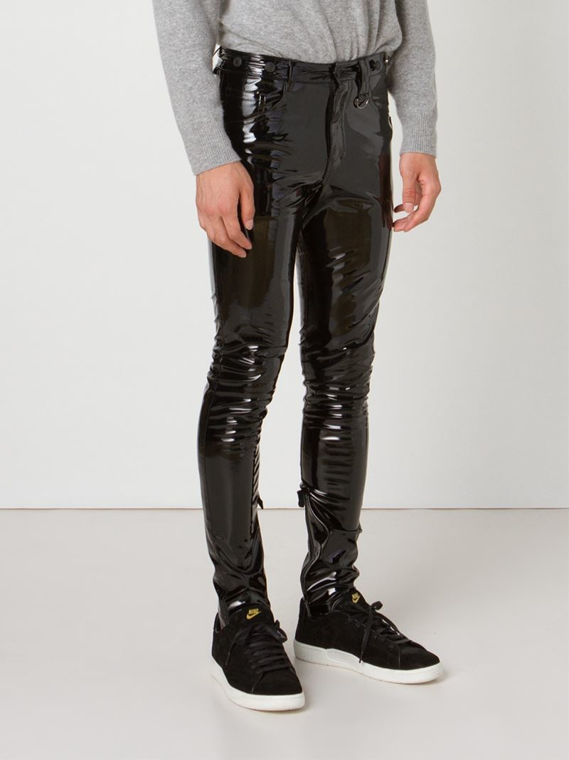 KTZ Synthetic Pvc Trousers in Black for Men - Lyst