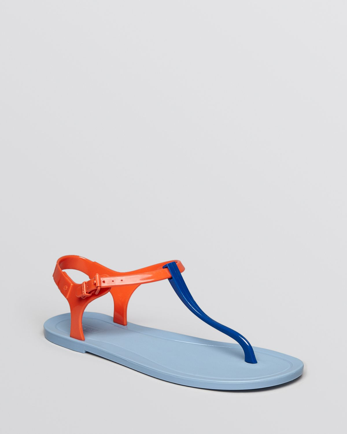 jelly thong sandals