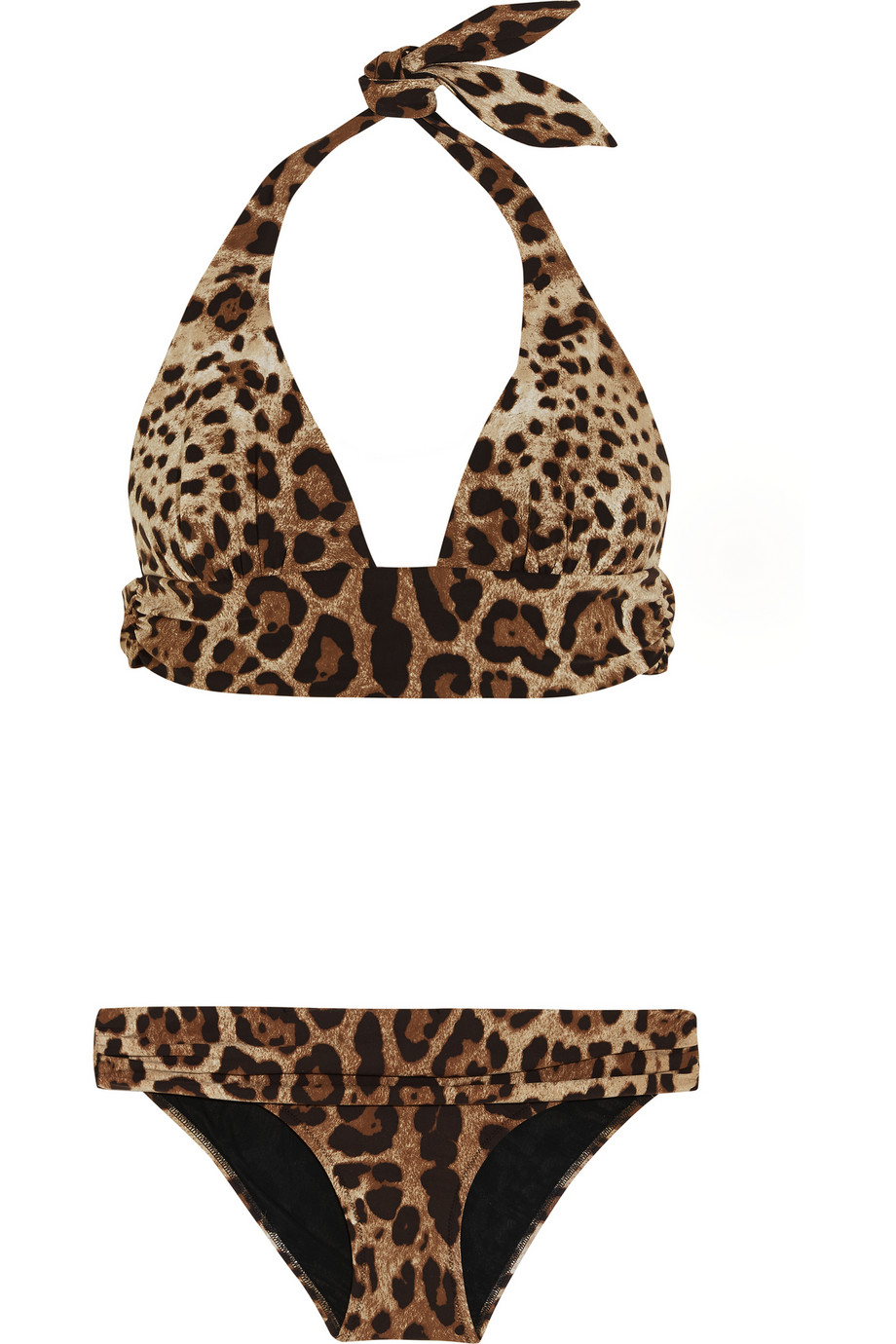 dolce gabbana leopard bikini