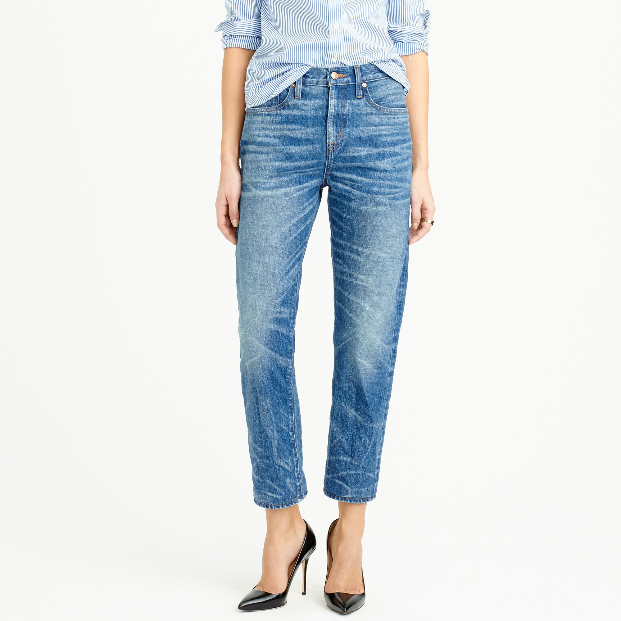 J.Crew Point Sur Shoreditch Selvedge Jean In Chipman Wash in Blue | Lyst