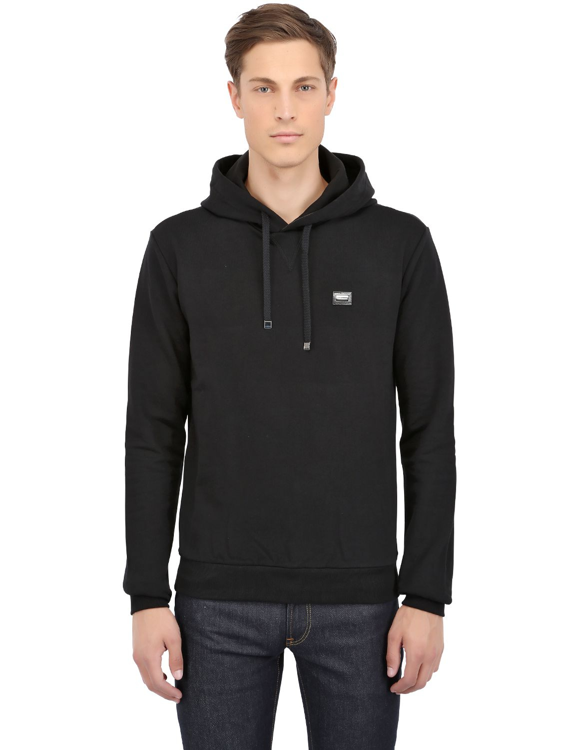 Dolce and online gabbana plaque hoodie