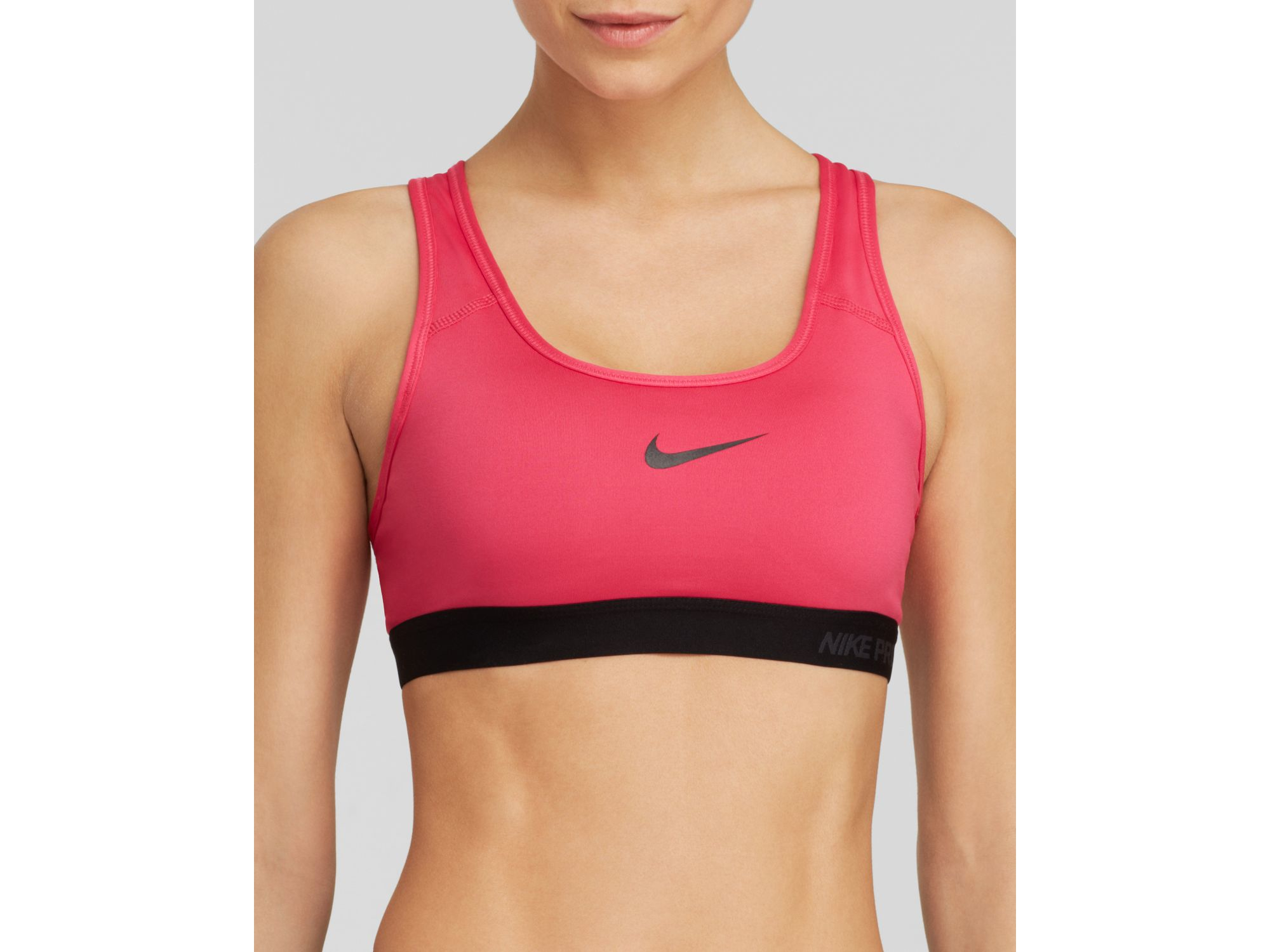 nike sports bra pink