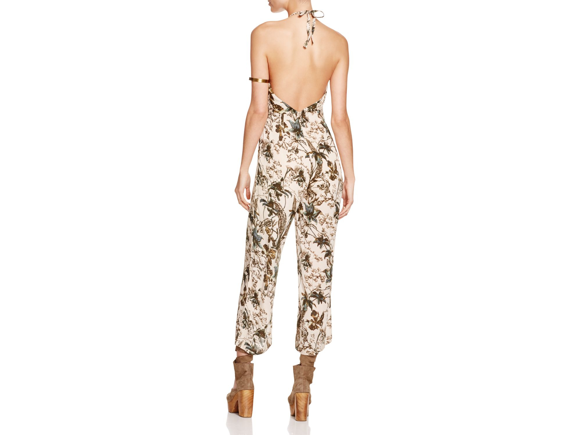 free people halter jumpsuit