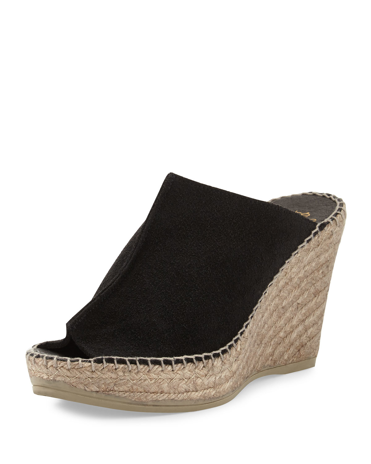 espadrille wedge mules