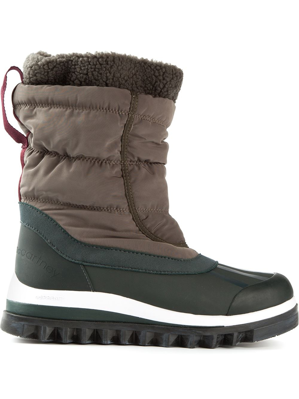 Adidas By Stella Mccartney Snow Boots In Green Lyst