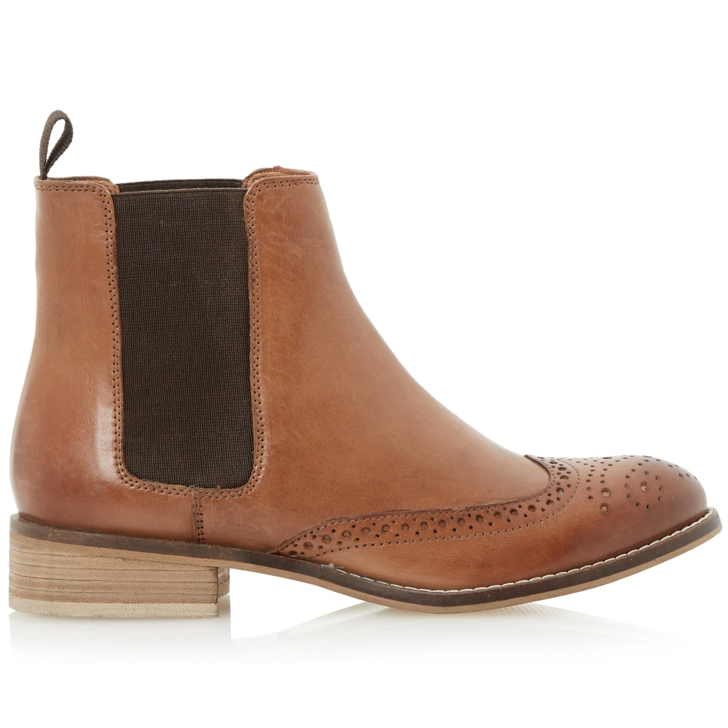 dune tan chelsea boots