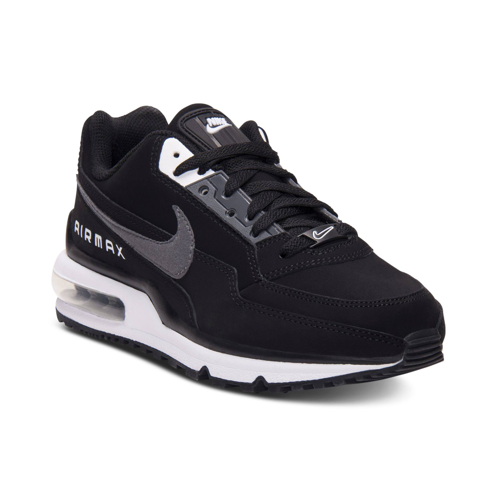 Nike Air Max Ltd Running Sneakers in Black/White/Dark Grey (Black) for Men - Lyst