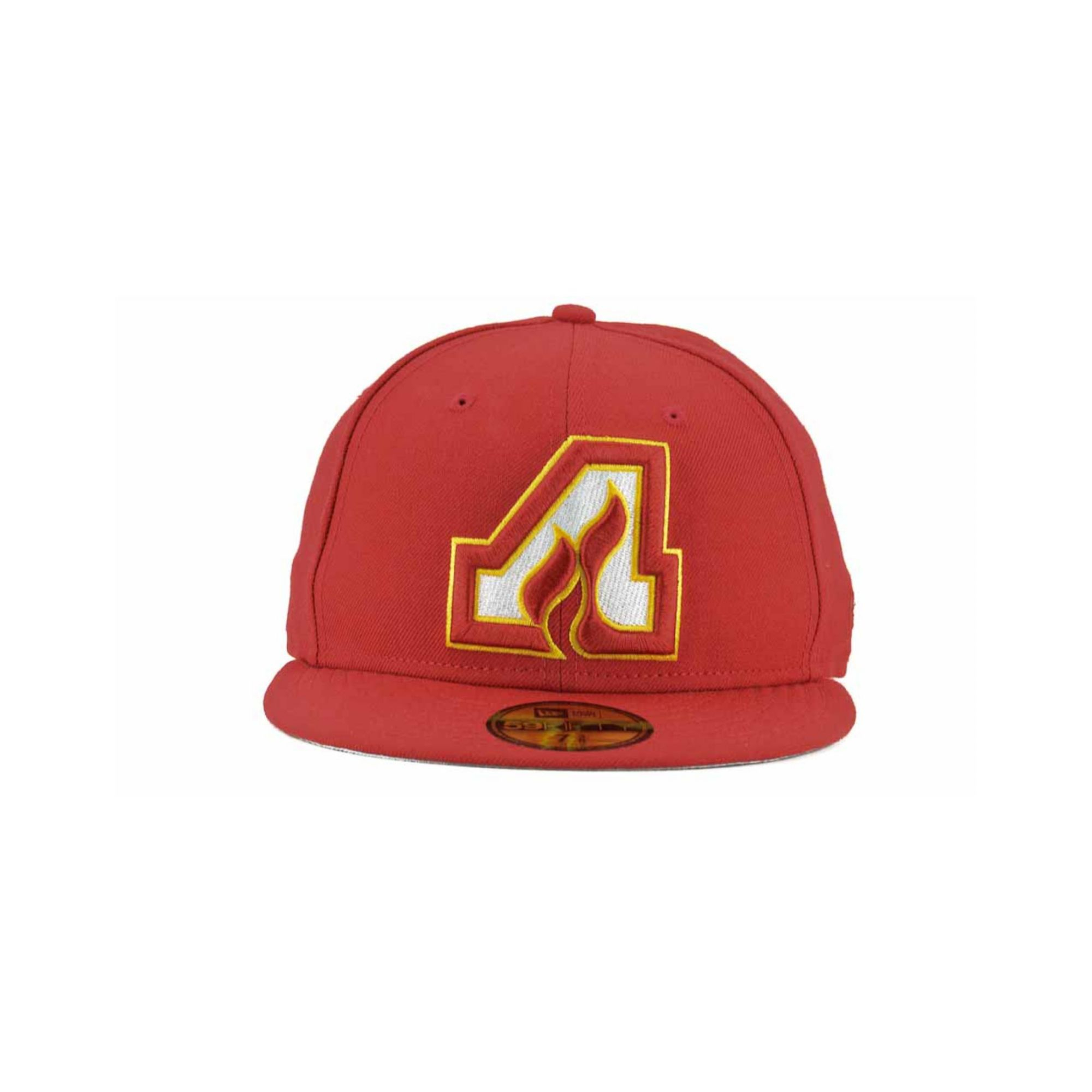 KTZ Atlanta Flames Nefs Basic 59fifty Cap in Red for Men | Lyst