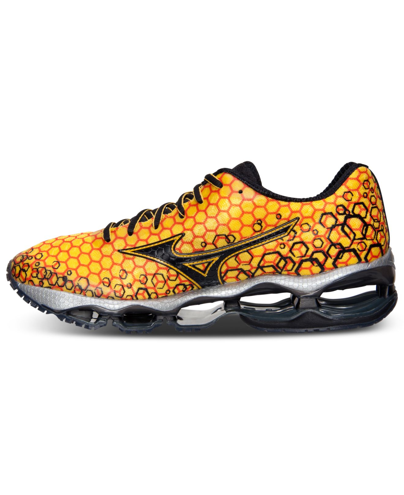 mizuno yellow shoes