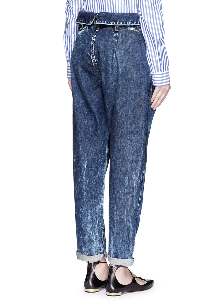 rhapsody paper bag jeans