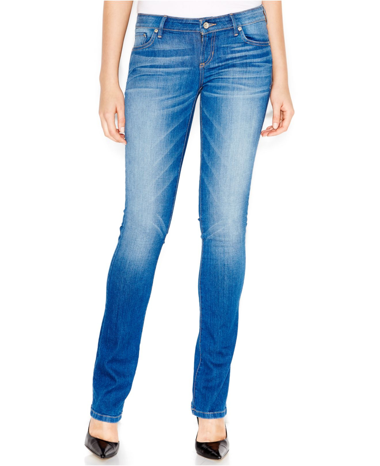 guess low rise bootcut jeans