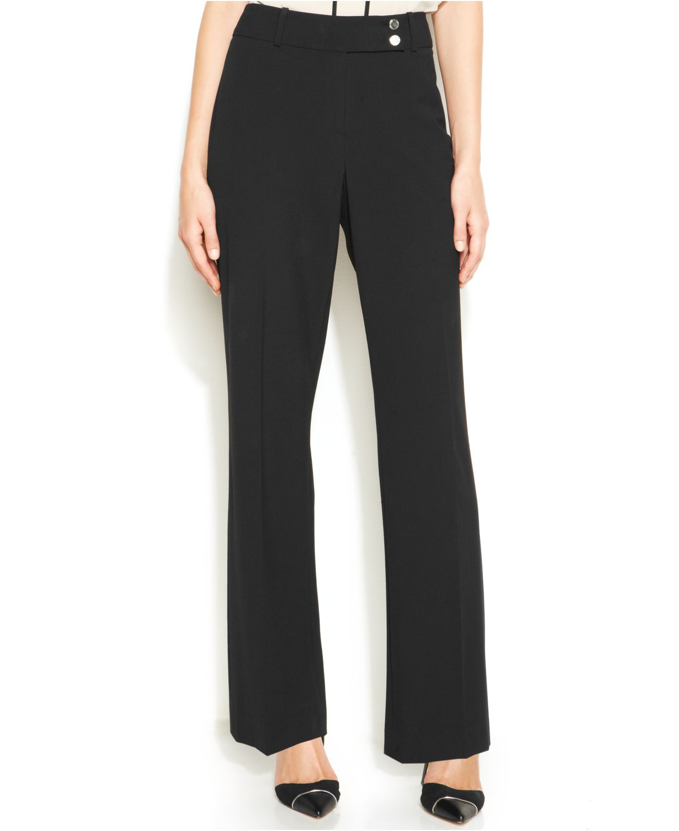 calvin klein black slacks