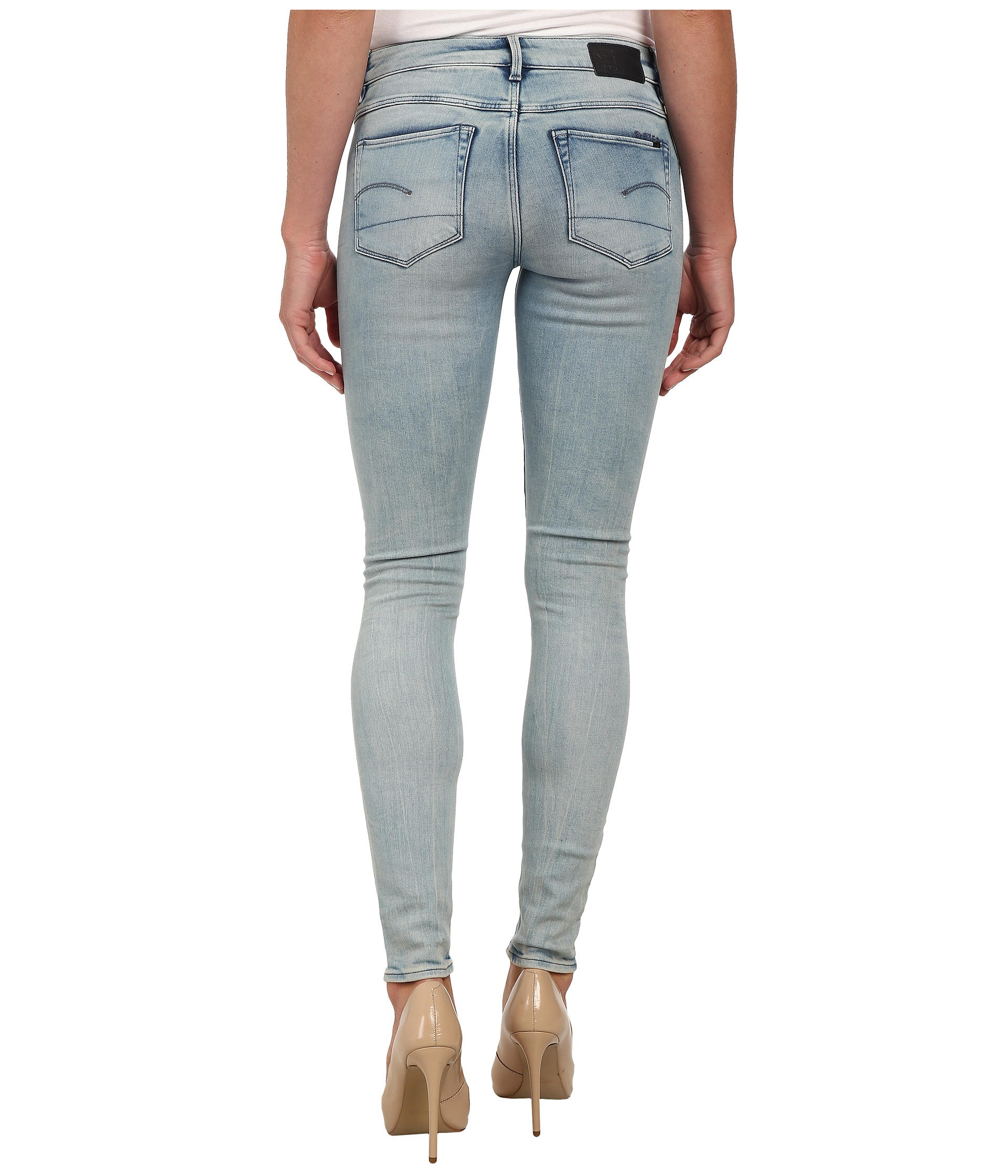 g star 3301 contour high skinny jeans