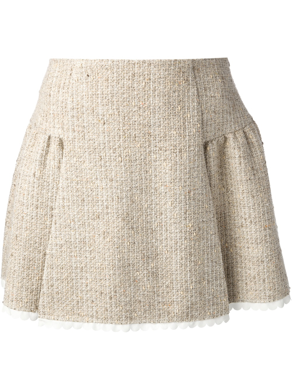 tweed miniskirt