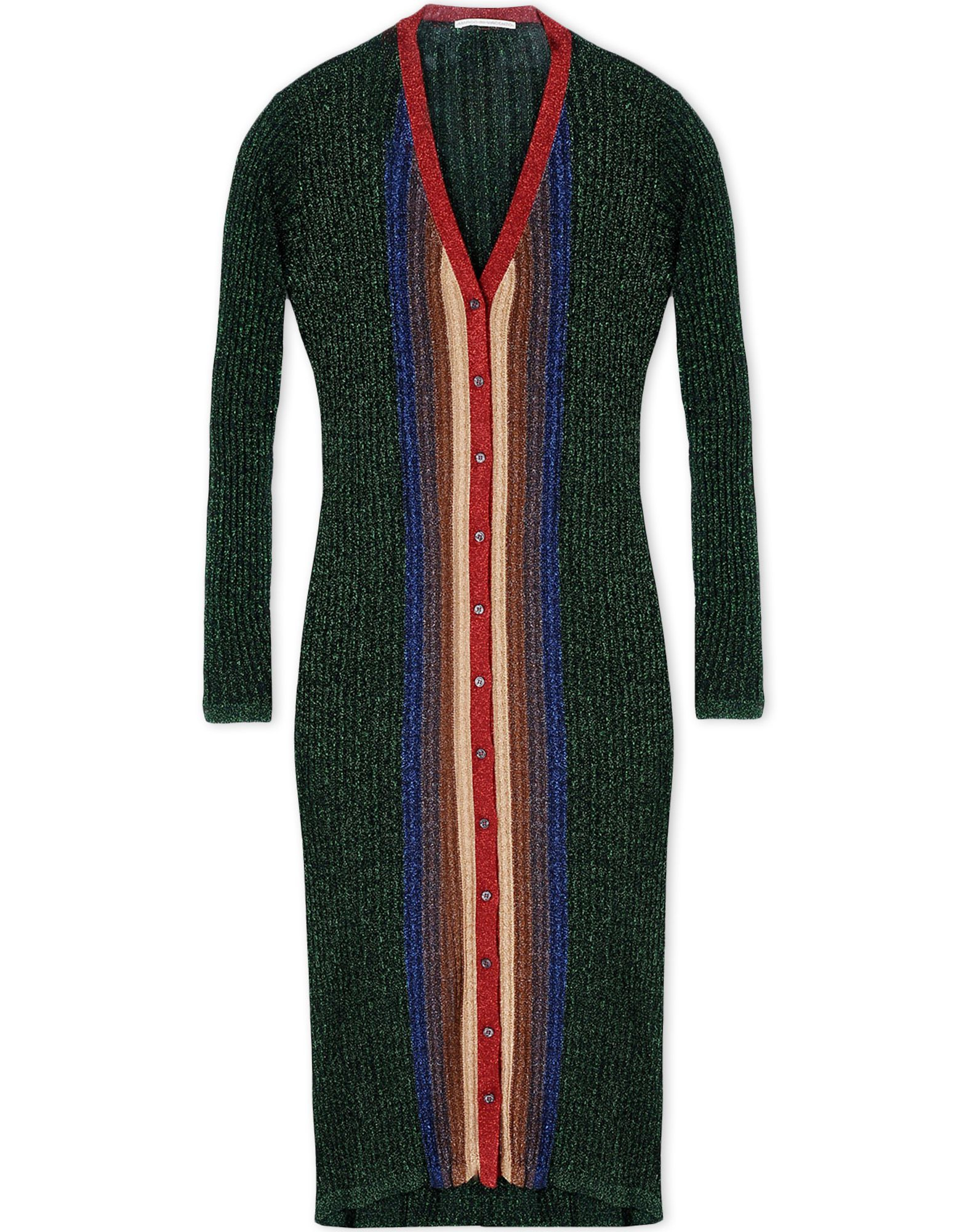 Marco de vincenzo 3/4 Length Dress in Multicolor (Green) | Lyst